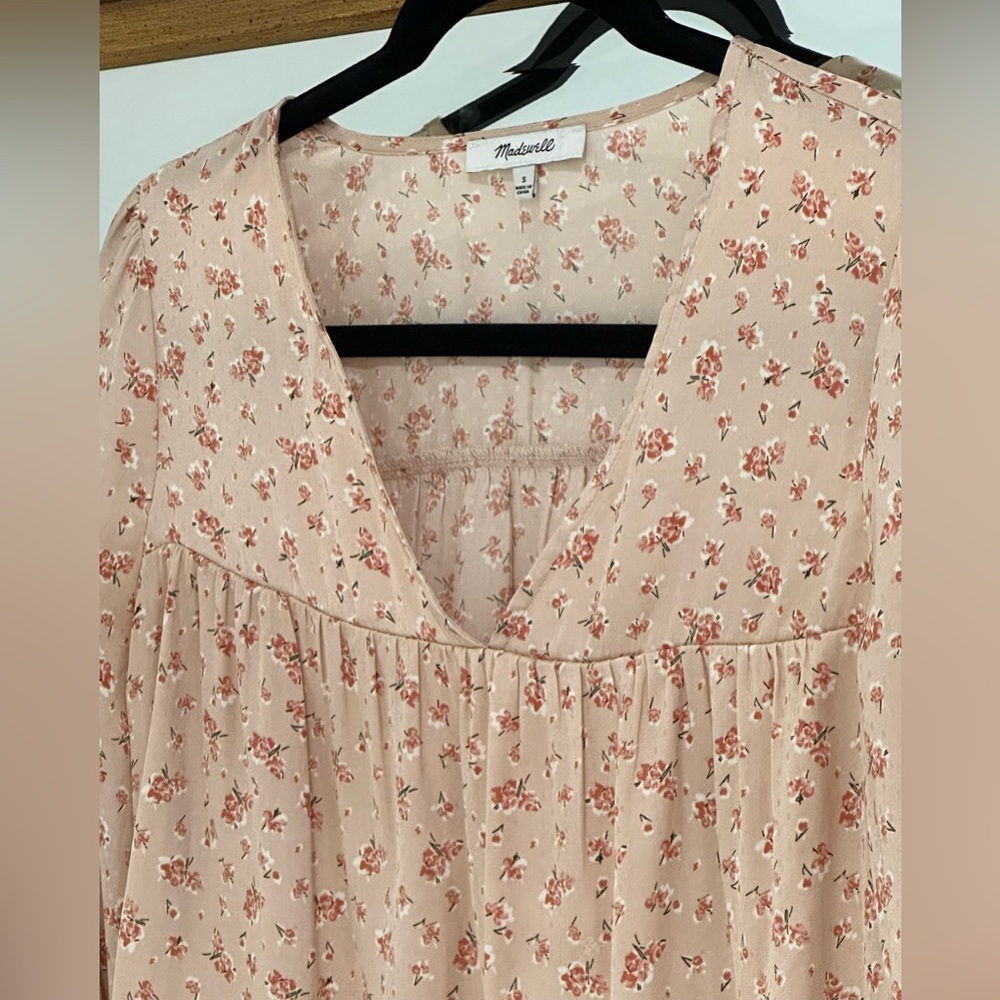 Madewell floral top